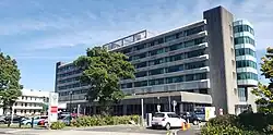 Hutt Hospital is the most recognisable building in Boulcott.