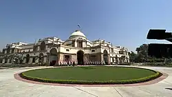 Hyderabad House – A state guest house used for banquets and diplomatic meetings in New Delhi