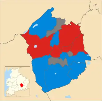 2003 results map