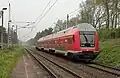 Refurbished Class 778 Doppelstockwagen rake with 4. Generation headshape in Klieken (May 2013)