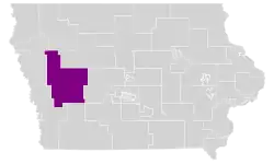 Map of the district
