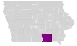 Map of the district