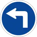 Turn left