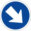 Keep right
