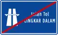 Toll road name ends