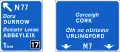 Overhead Gantry Sign (non-lane drop)