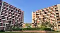 Panoramic view of IITD hostels