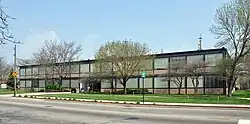 Stuart Hall on the IIT campus