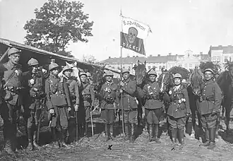 Polish Voluntary II Death Squad in Lviv, Ukraine (1920)