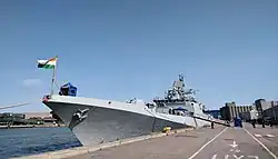 INS Tarkash (F50) at Helsinki, Finland.