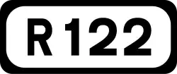 R122 road shield}}