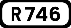 R746 road shield}}