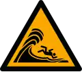 W065 — High surf or large breaking waves