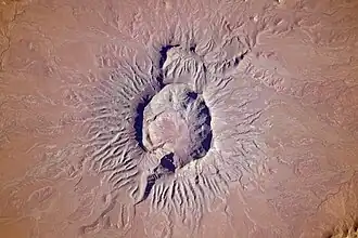 Brukkaros Mountain (a tuff ring)