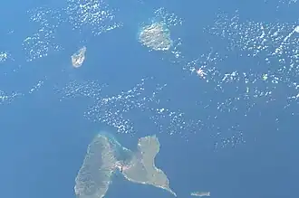 Guadeloupe Passage as seen on November 20, 2005