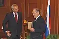 With Mintimer Shaimiev, 18 November 2006