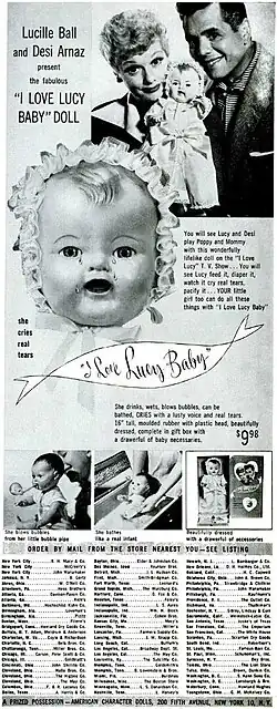 I Love Lucy doll