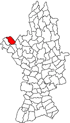 Location in Olt County