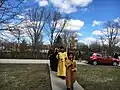 Icon procession on The Sunday of Orthodoxy
