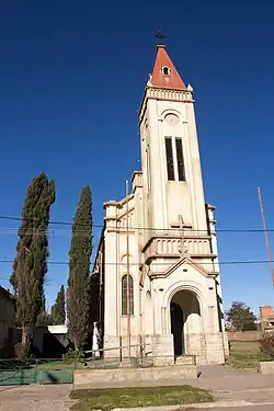 The church, taken in 2018