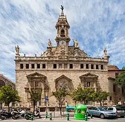 Church of Santos Juanes, Valencia, built between 1240 and 1702