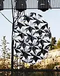 "Faberege Egg" wall installation, 2015