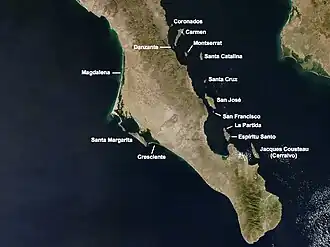Isla Monseratte (Montserrat, north-east)