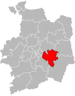 Location of Châteaugiron