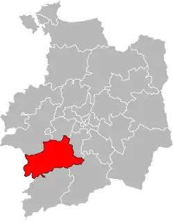 Location of Guichen