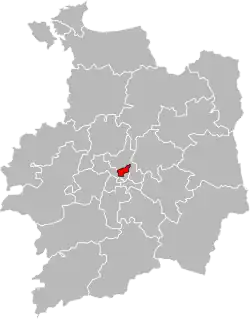 Location of Canton of Rennes-1