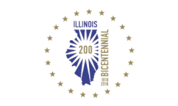 Illinois Bicentennial flag