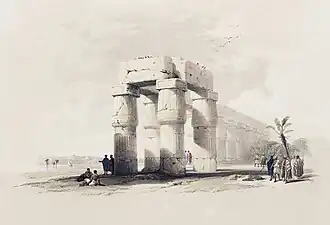 154. View at Luxor, Thebes.