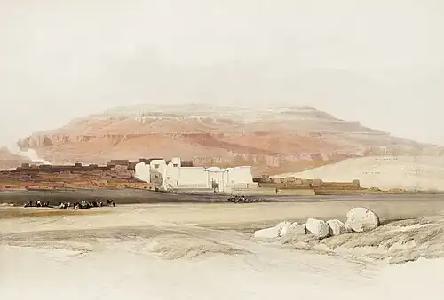 188. Medinet Abou, Thebes.