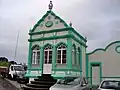 The Império Divino Espírito Santo, used in the annual festivals to the Holy Spirit in Porto Martins.