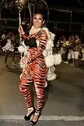 Queen of Império da Casa Verde in 2016 (Rehearsal)