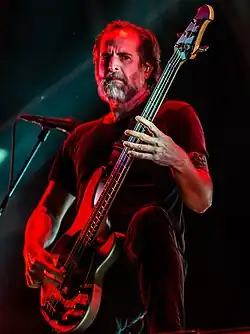 Wilson performing with In Flames in 2023