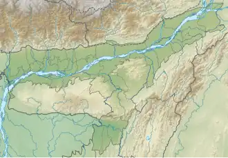 Dispur is located in Assam