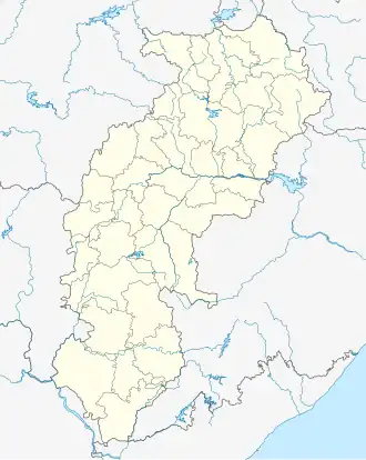 Basna is located in Chhattisgarh