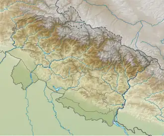 Dehradun is located in Uttarakhand
