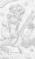 Indian lute, Bengal, Shunga period, 2nd century B.C.