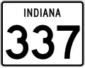 State Road 337 marker