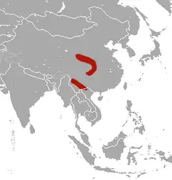 Map of range