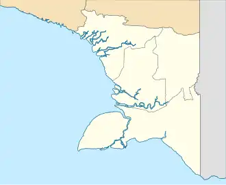Kimaam is located in South Papua