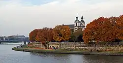 Inflanty Boulevard seen from Retmański Bridge