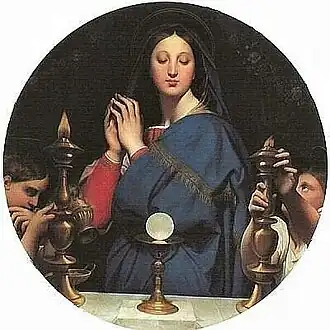 The Virgin of the Host, 1854