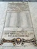 The slab of Innico Piccolomini
