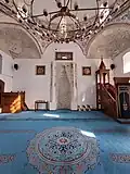 The mosque interior in 2025