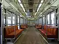 Interior of car in original condition