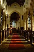 Inside of St Mary Magdalene Church