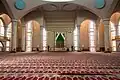 Interior of the mosque